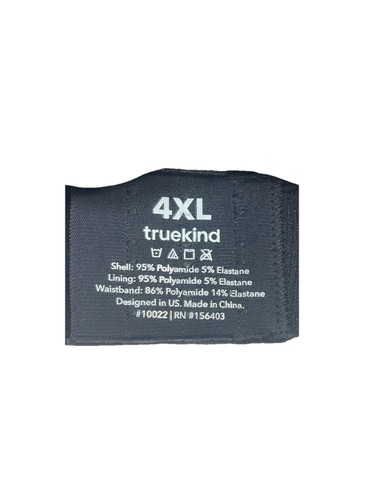 Truekind 4XL Daily Comfort Wirefree Shaper Bra Black - Picture 4 of 7