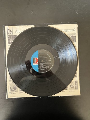 The VENTURES Where The Action Is Dolton BST 8040 1966 Vinyl LP Record Album - Picture 6 of 6