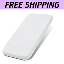 35" x 20" Baby Bassinet Mattress with Waterproof Cover - Gel Foam Dual Sides