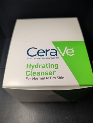 Lot of 15 CeraVe Hydrating Facial Cleanser Normal to Dry 1 oz Travel Size Sample