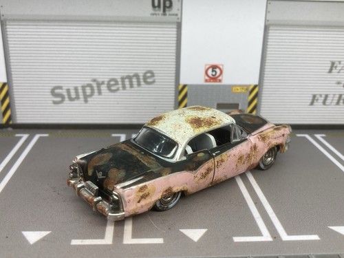 1955 Dodge Royal Lancer Rusty Weathered Custom 1/64 Diecast Project Barn Find M2 - Picture 2 of 12