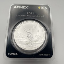 2021 Mo MEXICO 1 oz Silver Libertad Onza In TEP