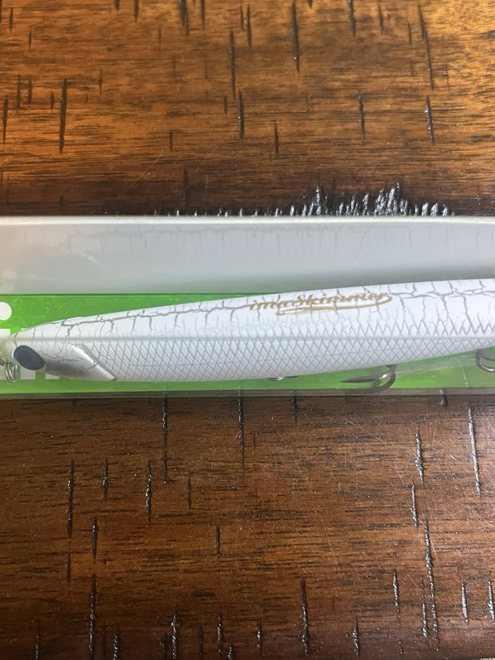 Ima Skimmer 'White Walker' bajo topwater lápiz para caminar cebo color limitado Foto 3 de 4