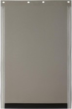 Dog Door Replacement Flaps,Medium Flap Medium, Gray