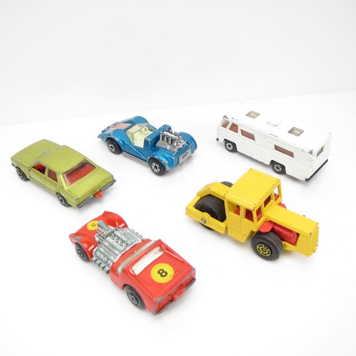 Lote de 57 vagones diecast súper rápidos Lesney Matchbox años 70 vintage camiones trenes - Imagen 15 de 23