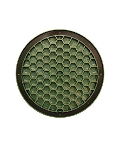 Cubierta elevadora de tanque séptico Jackel (24 pulgadas de diámetro - VERDE) verde - Imagen 2 de 2
