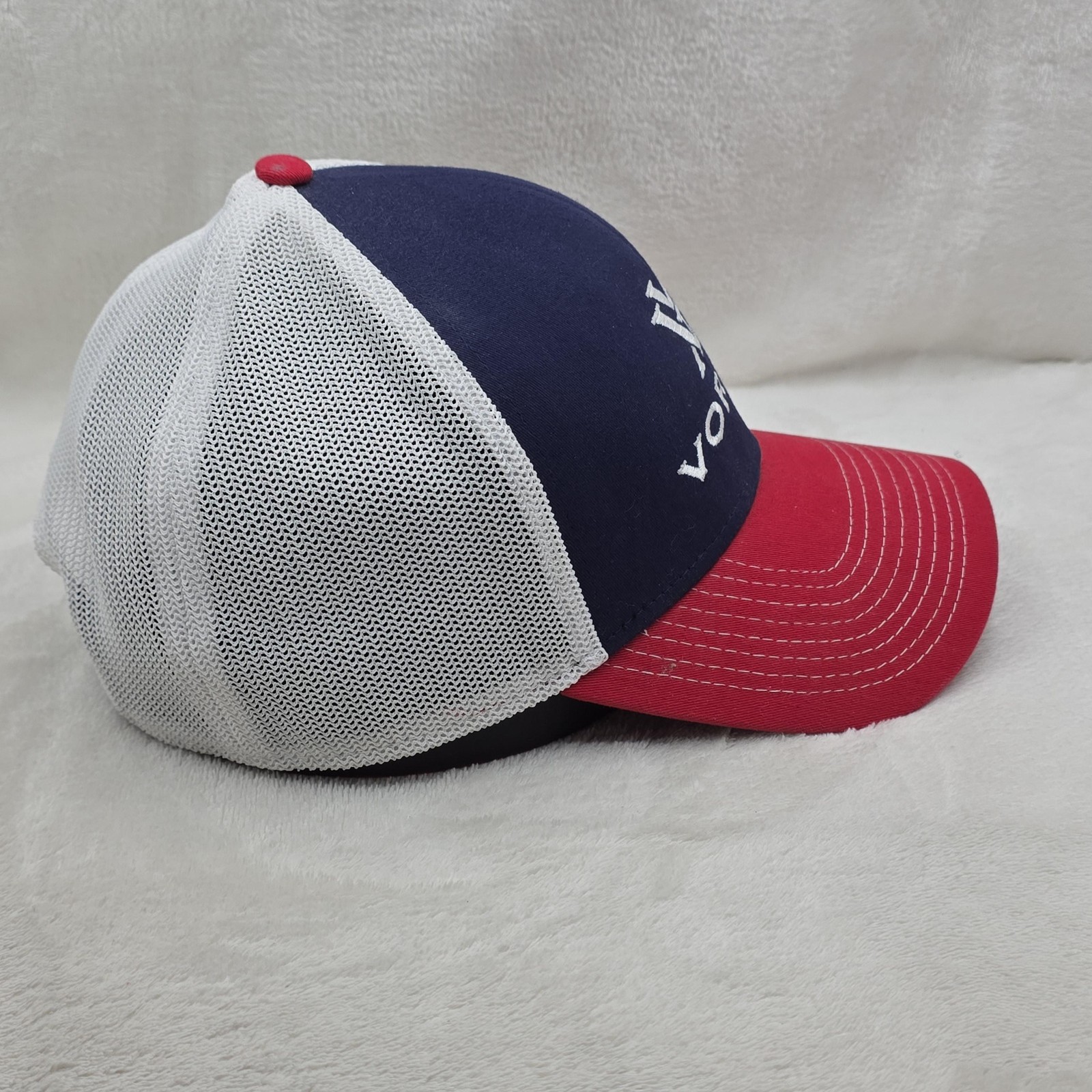 Vortex Hat Cap Snap Back Adjustable Red White Blu… - image 5