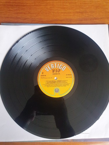 Dio Dream Evil 1987 Original Vinyl First Press Great Condition - Picture 5 of 8