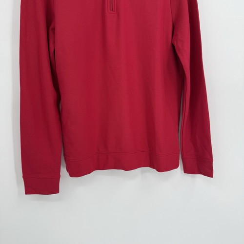 NWT Vineyard Vines Boys Quarter Zip Red Pullover Shep Sweatshirt Size XL (18) - Picture 3 of 7