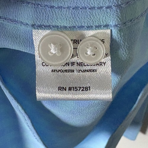 New Mizzen + Main Leeward Gingham Check Shirt Mens Size XL Trim Fit Button Front - Picture 6 of 7