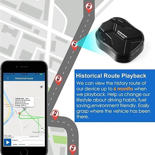 GPS Tracker, 4G Magnetic Car Vehicle Tracker, 10000mAh Long Standby GPS - Picture 4 of 5