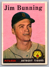 Top 10 Jim Bunning Baseball Cards 16