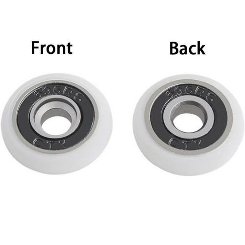 8Pcs Replacement Shower Door Roller Runner Wheels 19/23/25mm Wheel Diameter - Picture 14 of 50