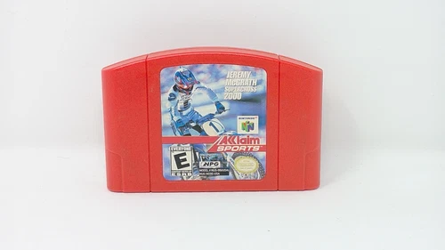 Jeremy McGrath-Supercross 2000 (Nintendo 64 (N64) - Authentic & Tested