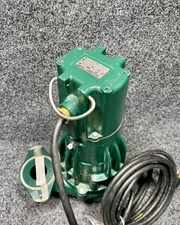 Zoeller E295 Sewage Ejector Pump 2 HP, 230V AC, 1 Phase, 2" NPT Discharge