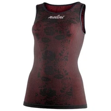 Nalini Nalini Seamless Lady Tank sleeveless base layer women black/red (4000)