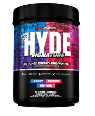 ProSupps Mr Hyde Signature Pre Workout 36 Servings Energy Focus Creatine Berry