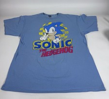 Rare Vintage Sega Sonic the Hedgehog Video Game Promo Shirt Sz XL