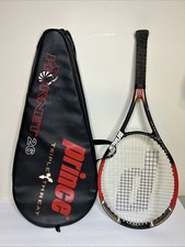 Prince Triple Threat 700 Tennis Racket Graphite Size 3 Grip W/ carry bag