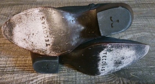 2008 Tecovas Black Leather Ankle Zip Bootie Women Sz 11B - Picture 11 of 14