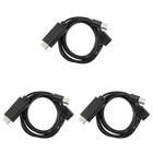 3 stücke USB weibliche zu männlichen Adapter 1080P Kabel für / iOS