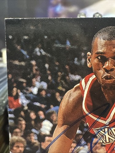 1996-97 Fleer #83 Jerry Stackhouse Signed Autograph Auto Authenticity Stamp - Picture 2 of 7