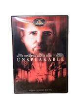 Unspeakable Nothing Can Silence Pure Evil  DVD Rated R Horror