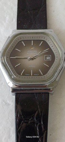 enicar automatic uhr mro new lagerfund voll funktionsfähig 30mm - Bild 3 von 10
