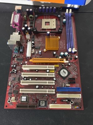 PC CHIPS M952 Socket 478 FSB 800 Via PT800/8237 Pentium 4 Motherboard 