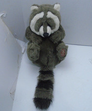 Dakin LOW RANKIN AND FRIENDS SAMMY RACCOON Stuffed Animal PLUSH Brown White EUC
