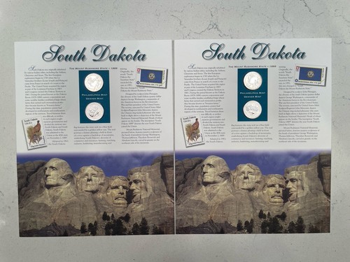 D+P Quarter Fleetwood Panel NM-MT Lot Of 45 Quarters Of The Fifty States - Afbeelding 4 van 24