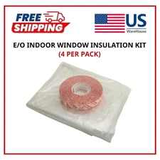 E/O Indoor Window Insulation Kit (4 per Pack)