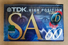 Pack de Deux Tdk High Position SA60 SA-60EA2 Vierge CD 60 Minutes NEUF & Scellé
