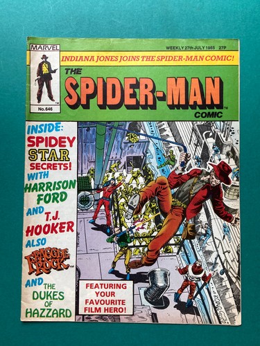 The Spider-Man Comic (Spider-Man Weekly) #634-#650 Pick Issues! (Marvel 1985) - Imagen 93 de 129