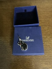 Genuine Swarovski SHADY Pendant/Charm - Rhodium Plated - Boxed  Good Condition.