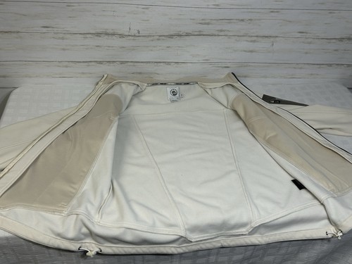 Ski-Doo SOFTSHELL Fleece Snowmobile Jacket BRP Off White Women's Sz. XL Coat ski - Bild 16 von 19