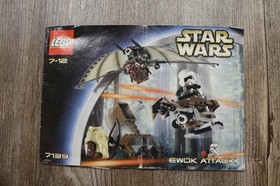 LEGO® Star Wars 7139 Ewok Attack NO MINIFIGS! Complete Build Only! Rough Shape!