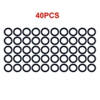 Exquisite 40Pcs Rubber ORings for Pressure Washer Hose Highly Compatible