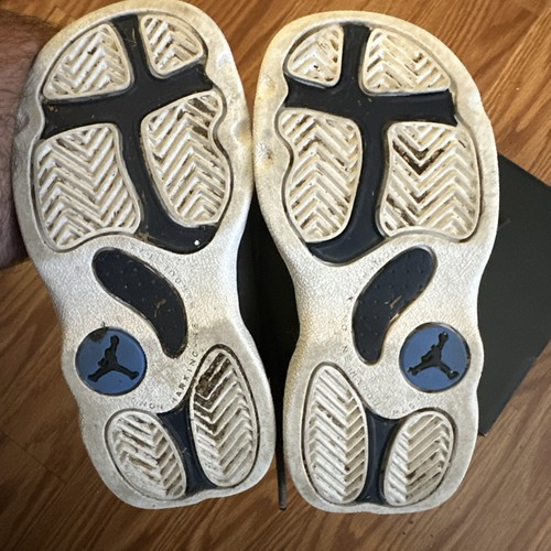 Air Jordan 14 Retro Blanco/Negro Hyper Royal (TD) Azul 312093-104 Niño Pequeño Talla 8c - Imagen 6 de 10