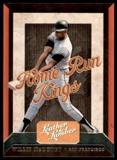2019 Panini Leather and Lumber Home Run Kings #3 Willie McCovey - BB