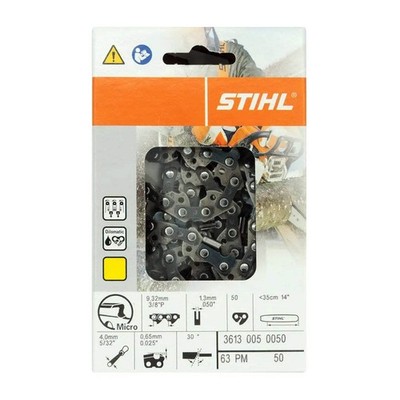 Stihl OEM 3613 005 0050 Chainsaw Chain 14 In. 63PM 50 | eBay