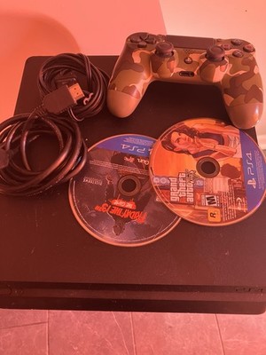 Sony PlayStation 4 Console w/ Controller, GTA V, Red Dead Redemption II, Friday 