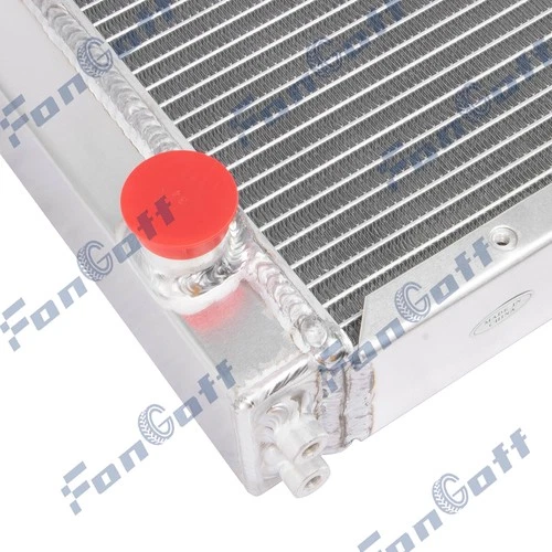 3 Rows Aluminum Radiator FIT Dragster / Roadster Double Pass US SHIPPING - Foto 6 di 7
