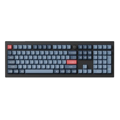 V6 Max Fullsize Custom Wirless Mechanical Keyboard, 2.4 GHz/Bluetooth/Wired 3...