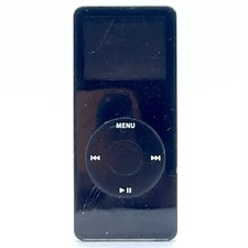 Apple iPod Nano A1137 1st Gen 1GB Black Tested [Weak Battery]