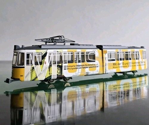 HALLING GT 4 Strassenbahn 450 HO OVP ohne Antrieb - Bild 6 von 7