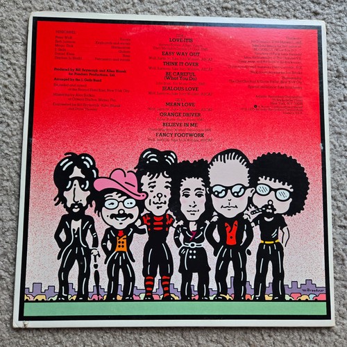 THE J. GILELS BAND Hotline CLASSIC POP ROCK LP Vinyl Record 12" - Picture 2 of 5