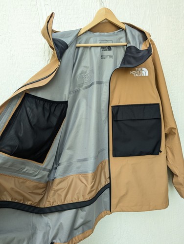 The North Face Sidecut GTX Jacket Almond Butter Gortex Hood Men’s 3XL XXXL - Picture 10 of 12