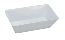 Yanco China RM-614 Rome White Melamine 13.75" x 10" Deep Plate - 1 Doz