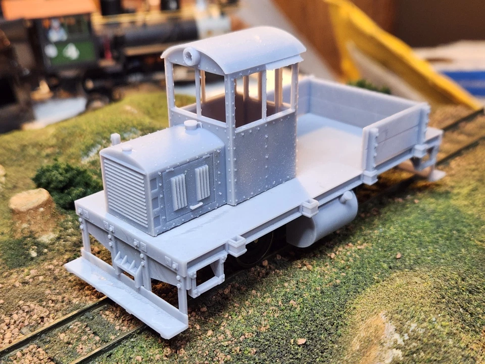 On30 Freelance Skagit M.A.C. Gas Railcar Kit 3D Printed With Cab Interior Detail - Image 3 of 4